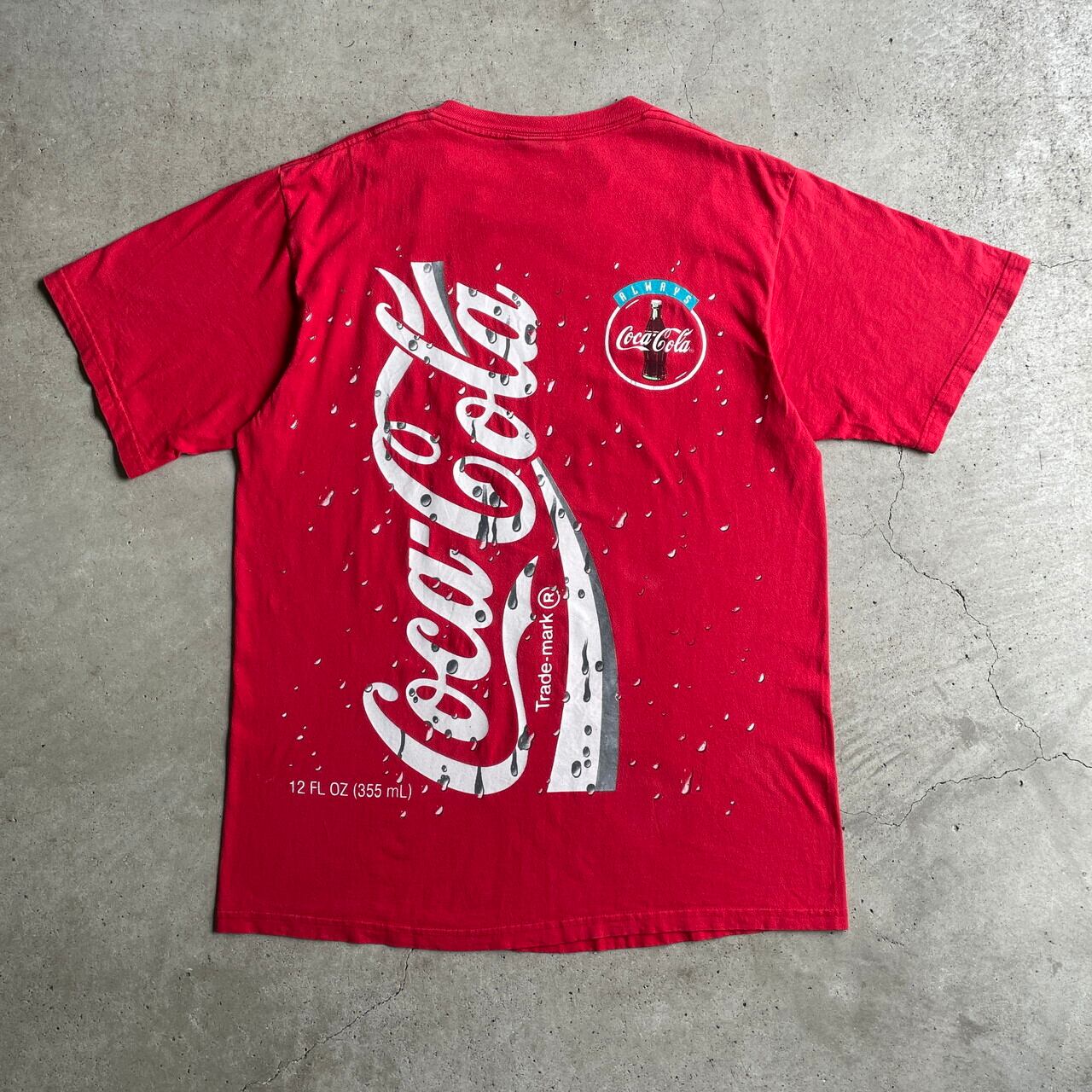 メキシコ製 Coca Cola コカコーラ ビッグロゴ Tシャツ プリント