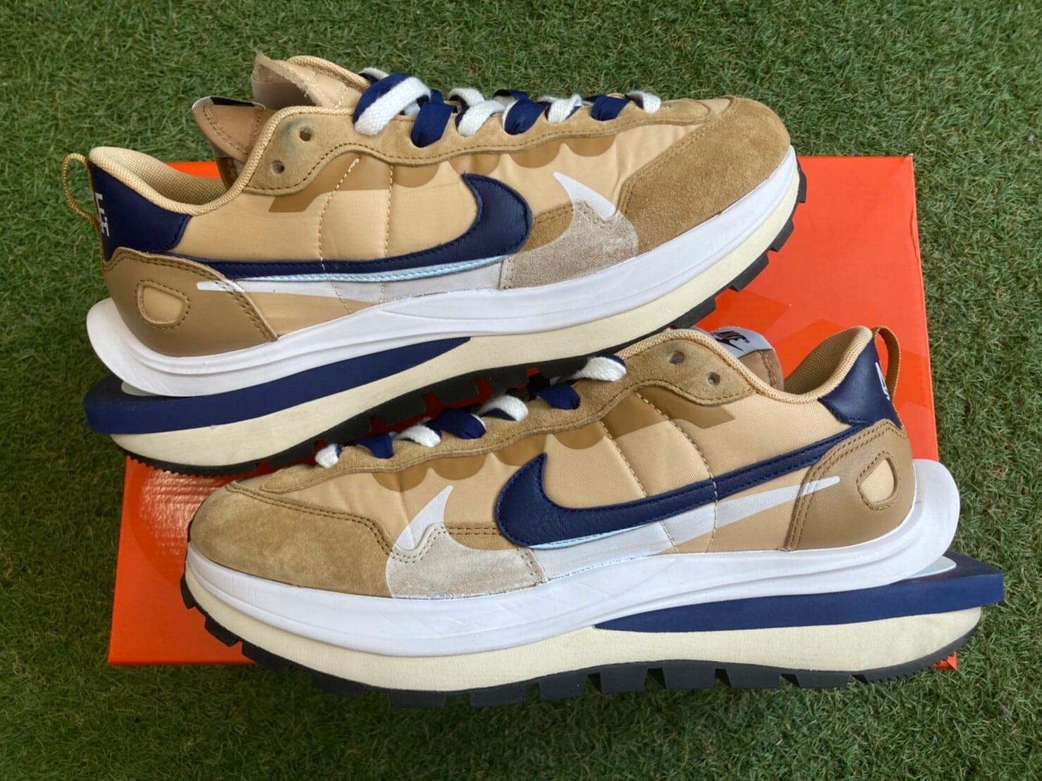 NIKE× sacai VAPORWAFFLE SESAME DD1875-200 27cm 96619 | BRAND 