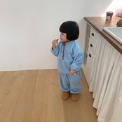 【取寄】THE GOGUMA トゥーマッチ配色アノラック|冬服|韓国子供服