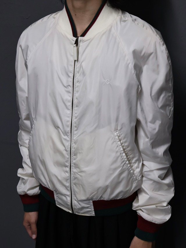 【gucci】reversible nylon blouson