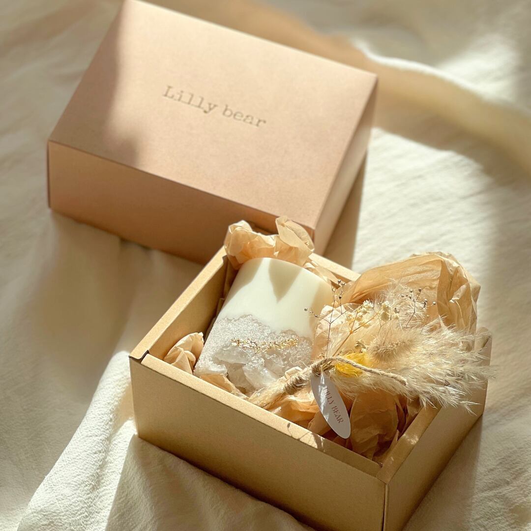 Lillyさん専用　まとめ売り サボン/クリスタル 天然石キャンドルMini | リリーベアーキャンドル