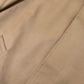 80s イングランド製 Aquascutum アクアスキュータム Pure Worsted ステンカラーコート /ベージュ メンズ ビンテージ