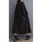 刺繍風 パッチワーク シャツワンピース  00347