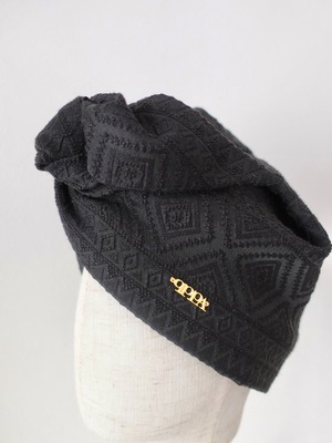11月再入荷予定　リバーシブル ヘアラップ　エスニックウールレーヨン　カバーのみ　qppA®︎ キュッパ