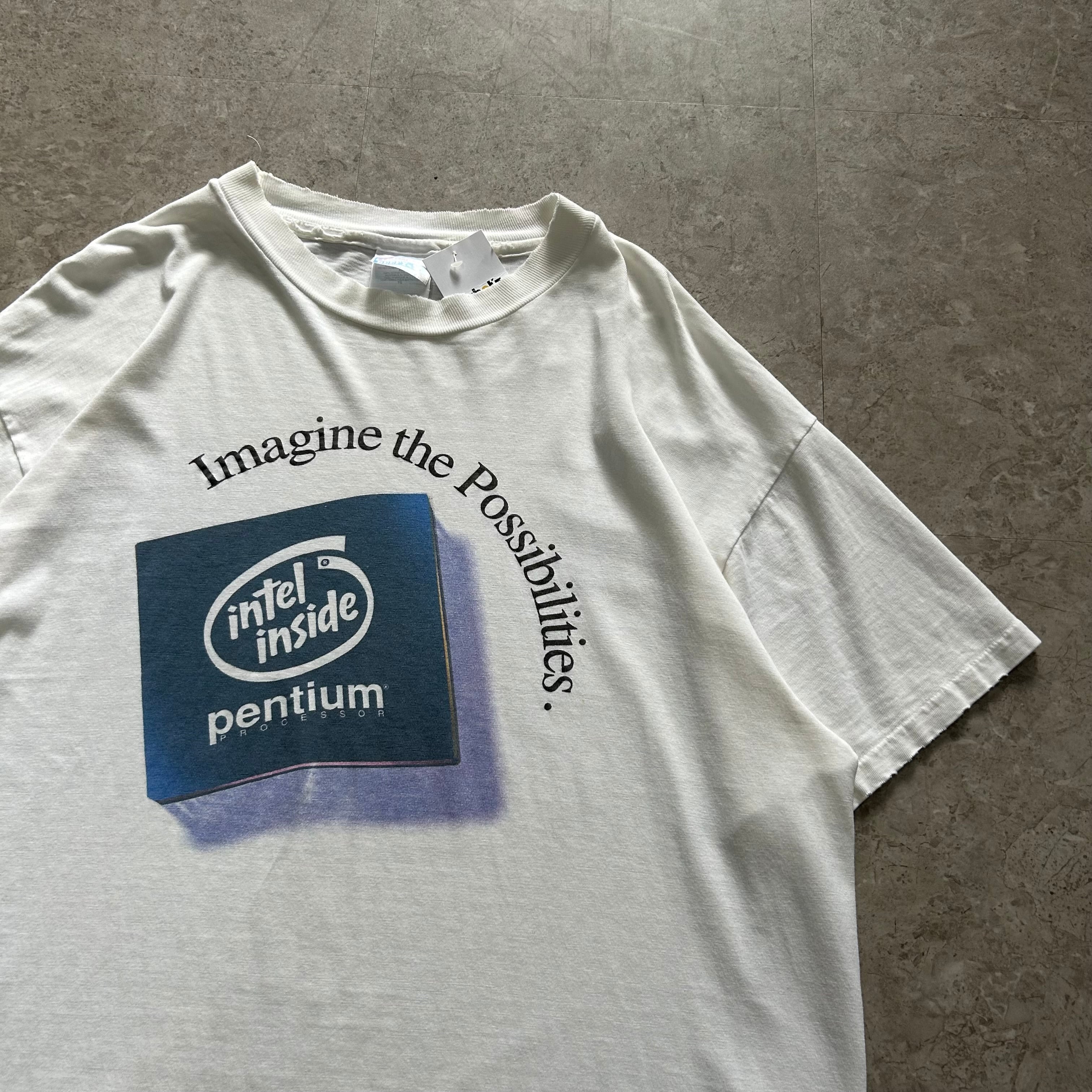 00's Intel Tシャツ 00's INTEL「Solid-State Drive」企業Tシャツ – FUJI STORE