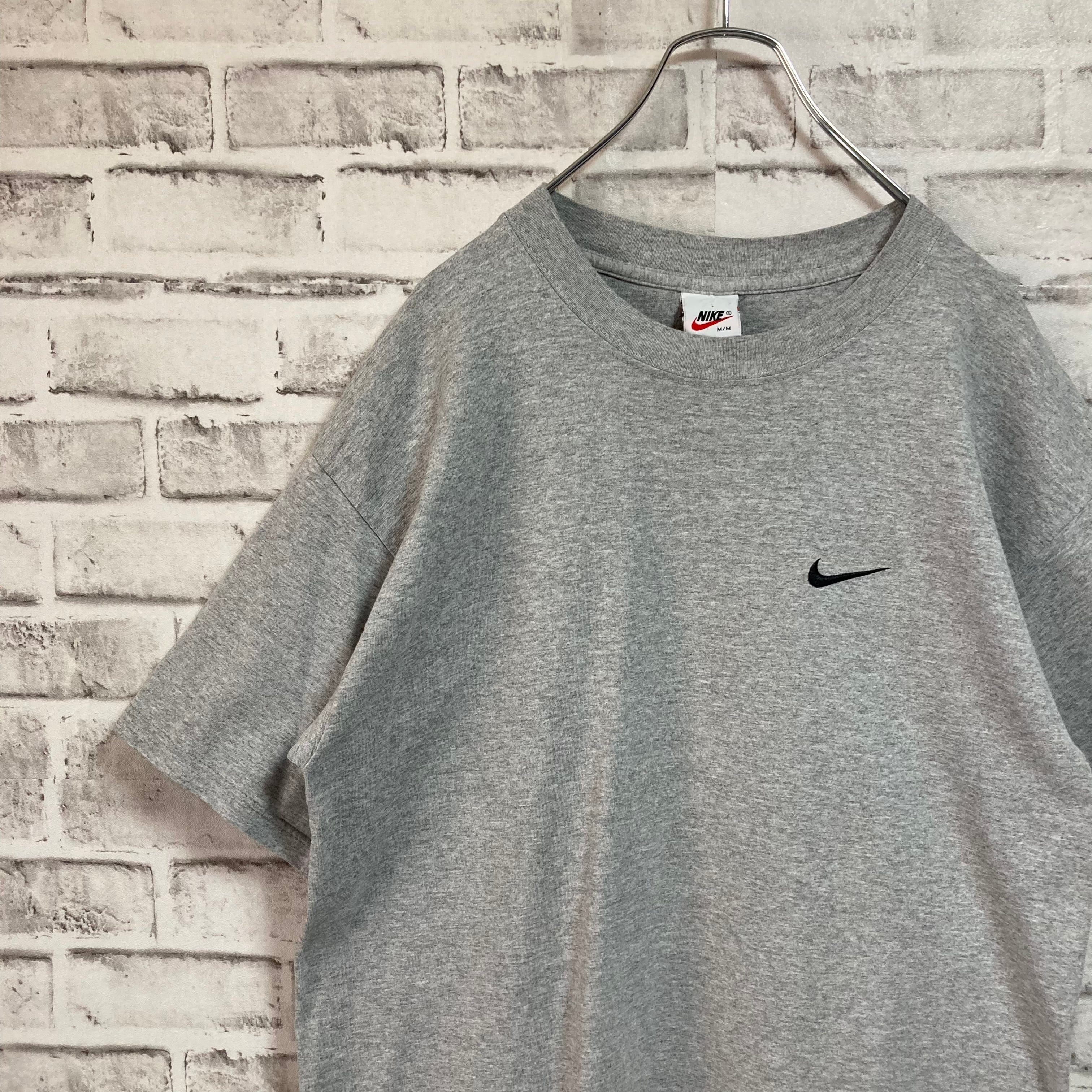 【希少】USA製 NIKE ナイキ 刺繍 Tシャツ ワンポイント  90s