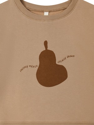 ORGANIC ZOO Pear Slogan Sweatshirt