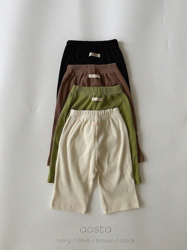 韓国子供服 / 26Autumn / Aosta / バターパンツ / 秋服 *S~XXL*