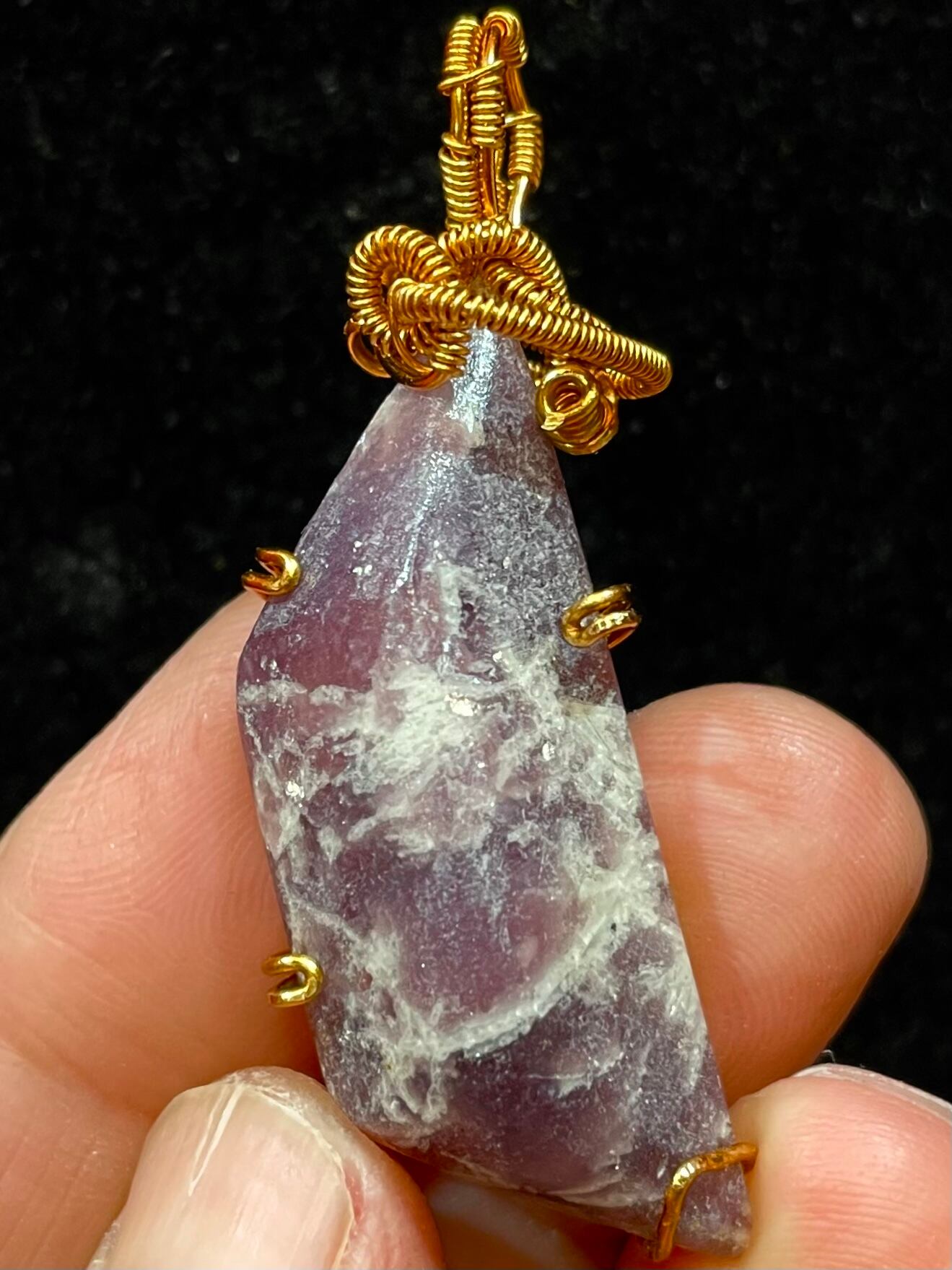 11) 採掘初期「ユーフォラライト44」ペンダントA