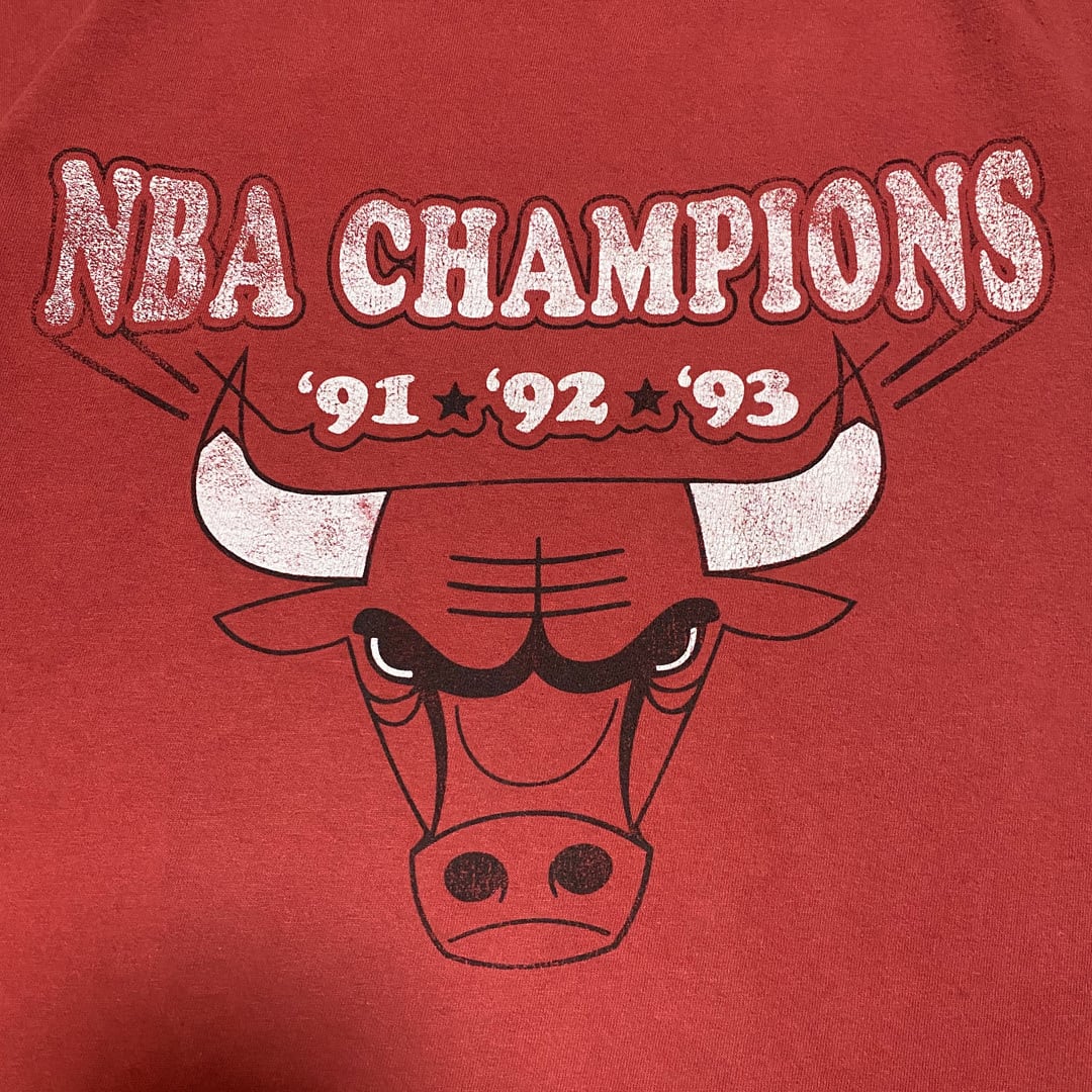 シカゴ・ブルズ 91.92.93 スリーピート Tシャツ FRUIT OF THE LOOM  