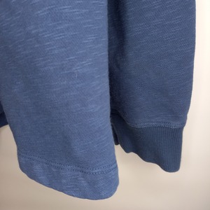 PORT AUTHORITY　ハーフジップ　スウェット　トレーナー　企業ロゴ　L