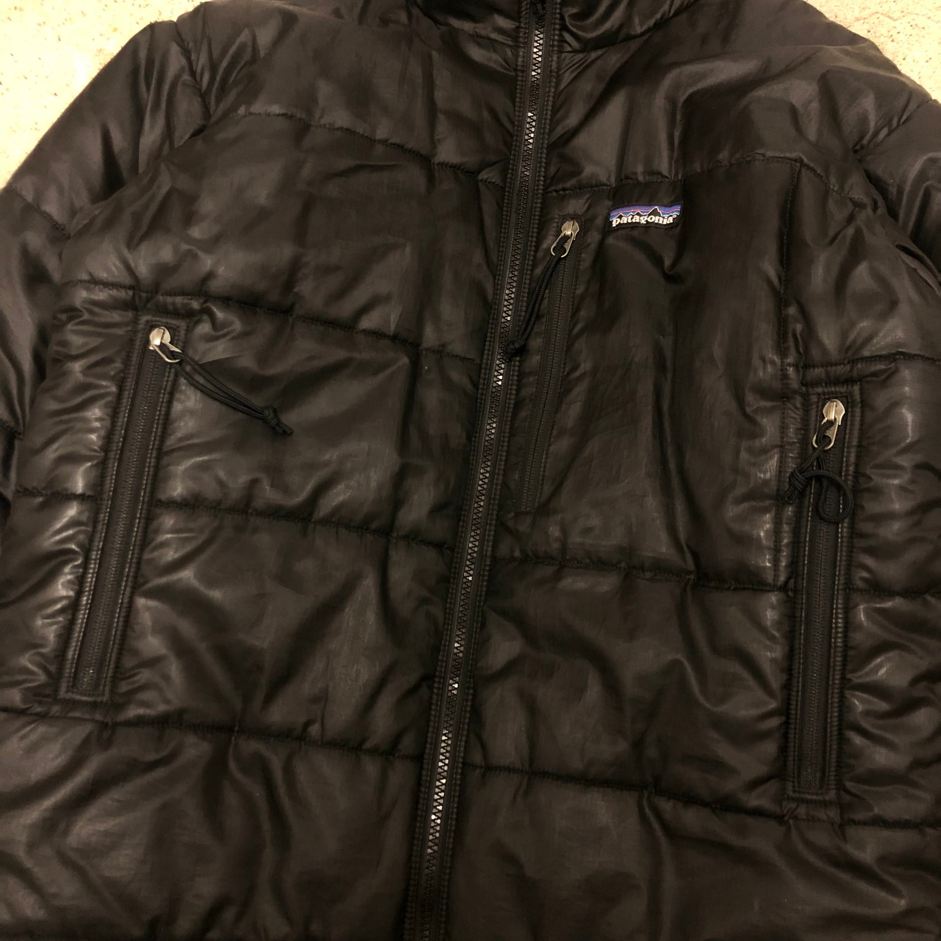 00s patagonia/DAS PARKA/XS/ダスパーカー/ブラック/2002年製/ナイロン