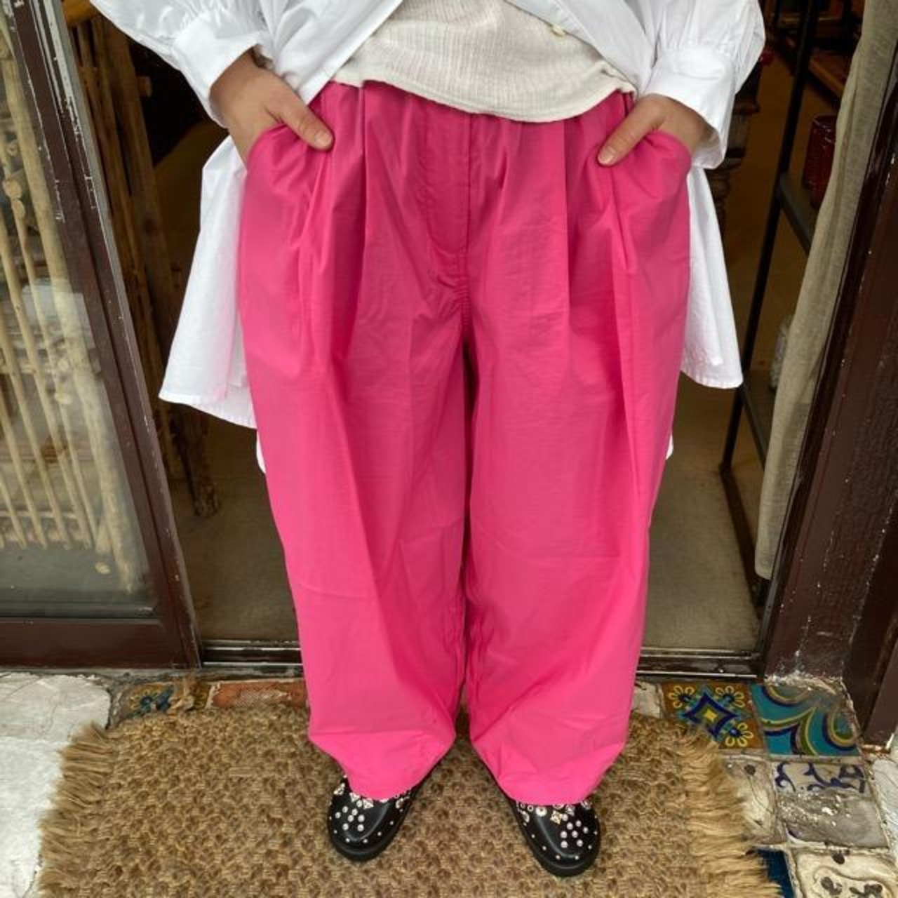 TOPANGA Lady's　ワイドピンクパンツ
