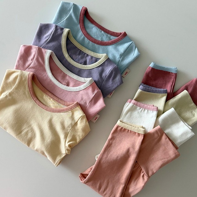 【取寄】here i am｜candy modal loungewear｜キャンディモダールルームウェア｜12M-120｜kids｜26 autumn