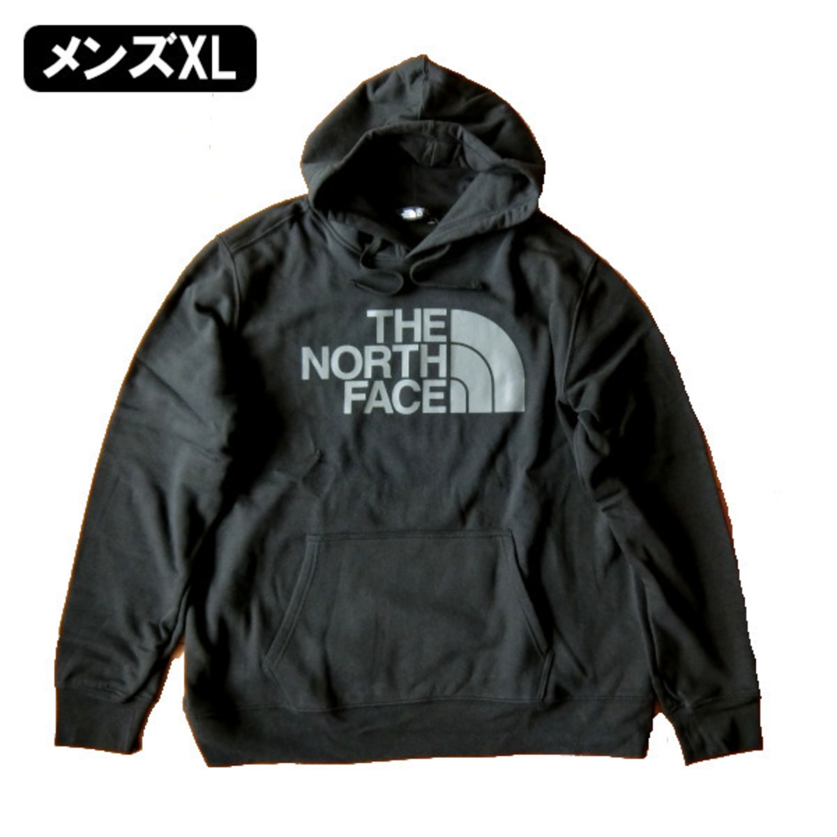 ザノースフェイス パーカー プルオーバーフーディー ビッグロゴ ハーフ 