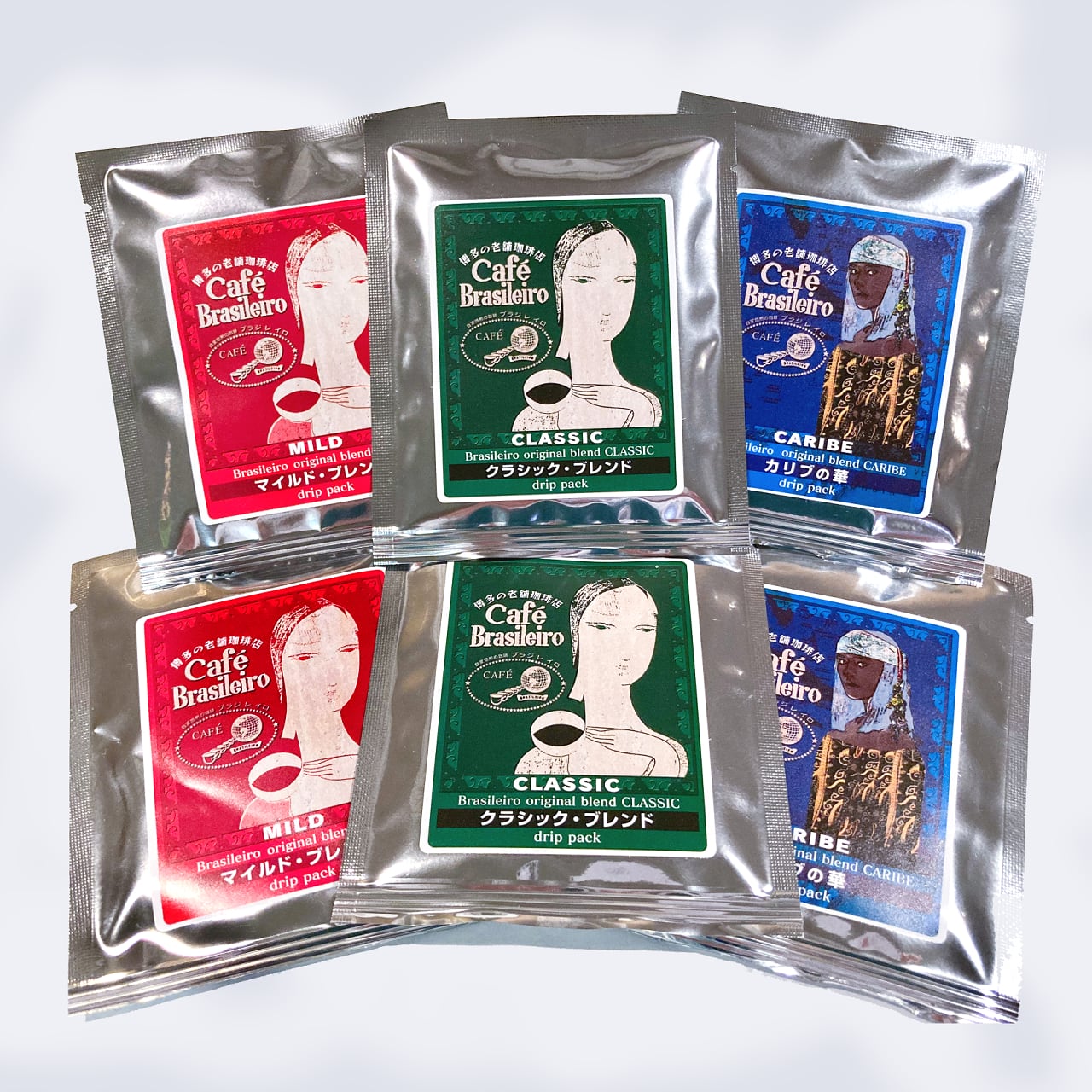 ドリップバッグ】ブレンド3種 6個セット | カフェ ブラジレイロ