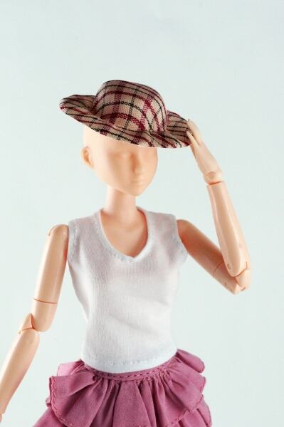 ドールアクセサリ 1/6 女性用 帽子 ハット TBD001RED MW - 画像3
