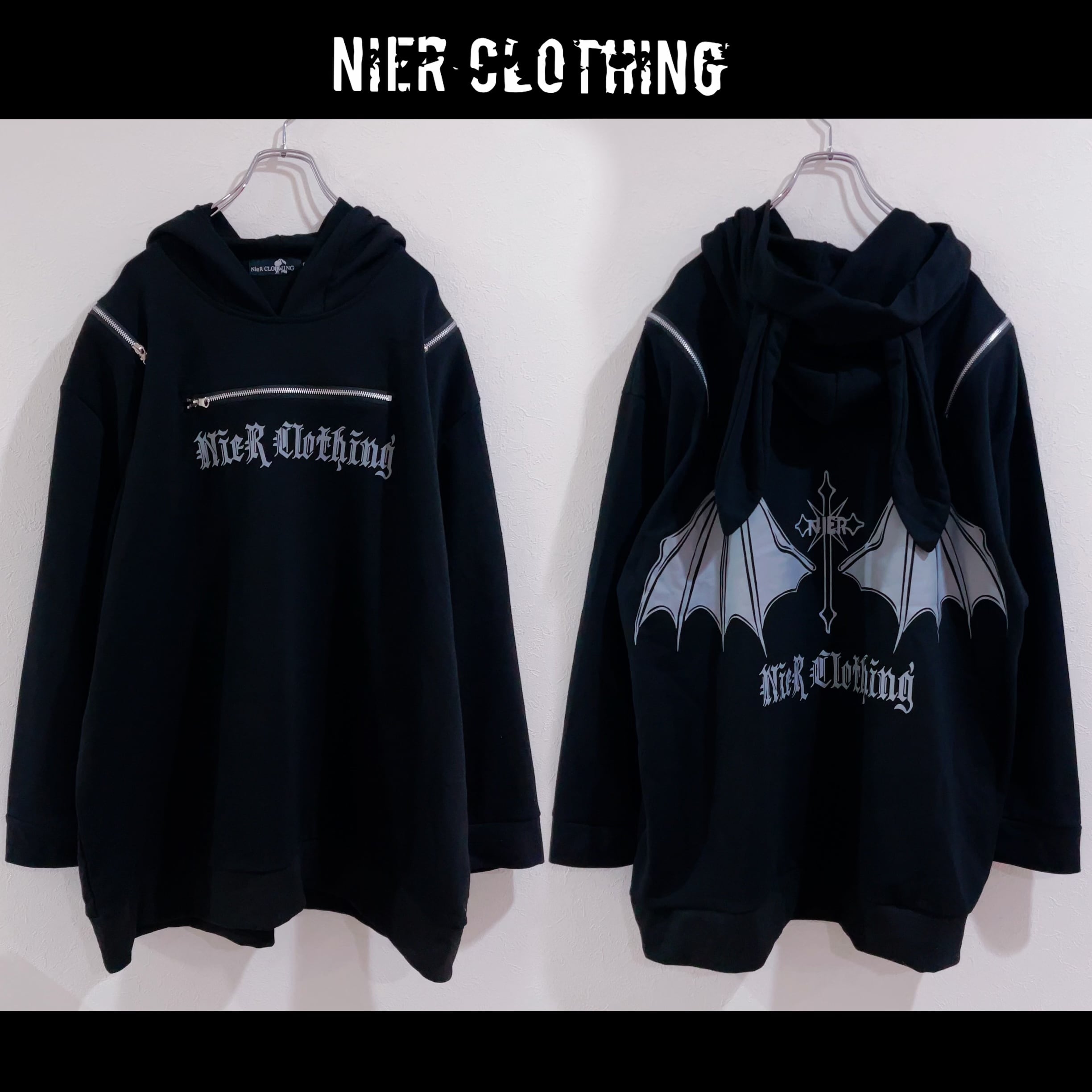 2WAY DEVIL OFF-SHOULDER【うさ耳付き】 | NIER CLOTHING powered by BASE