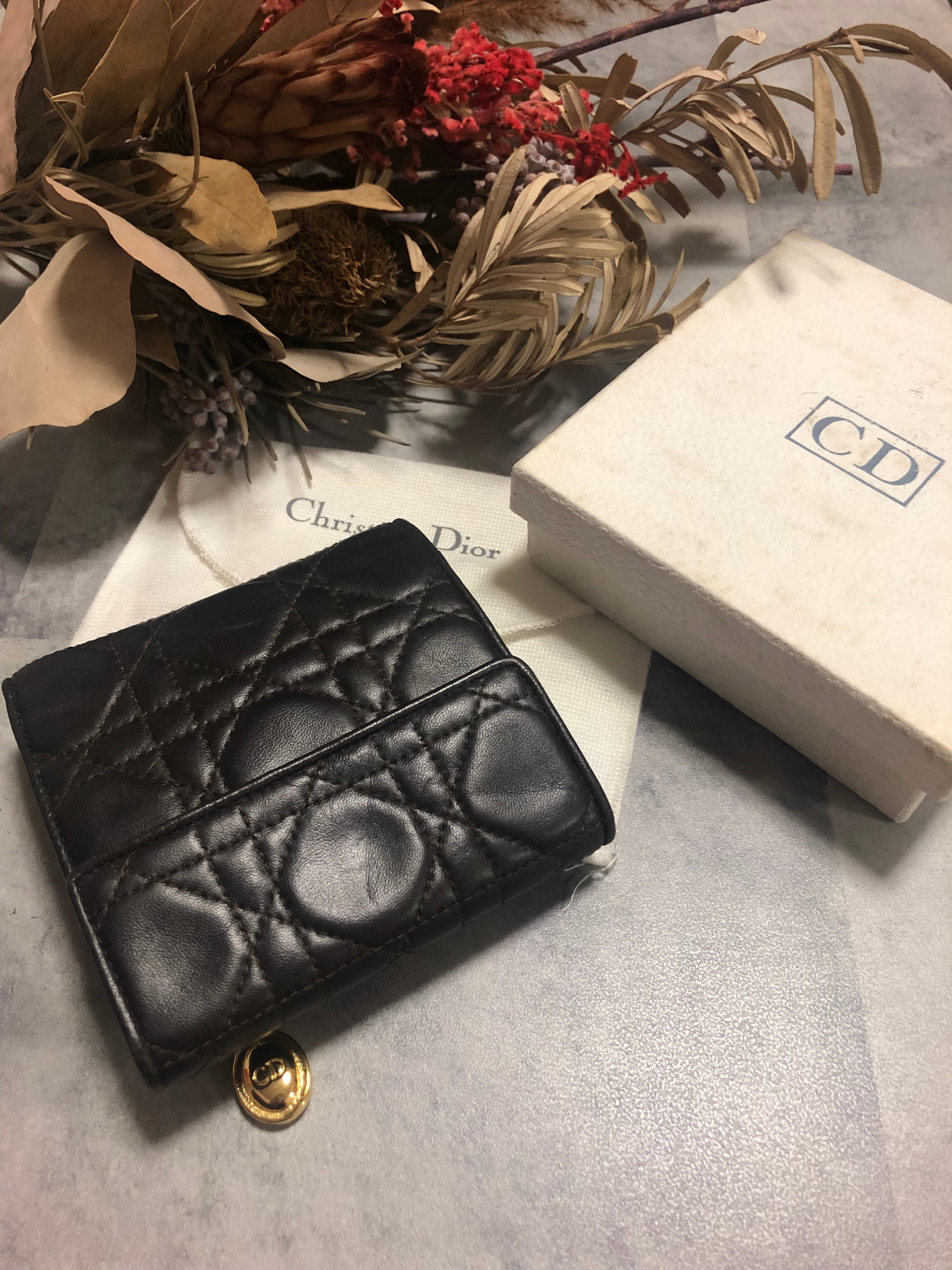 Dior ディオール モンテーニュ 30 コンパクト ウォレット