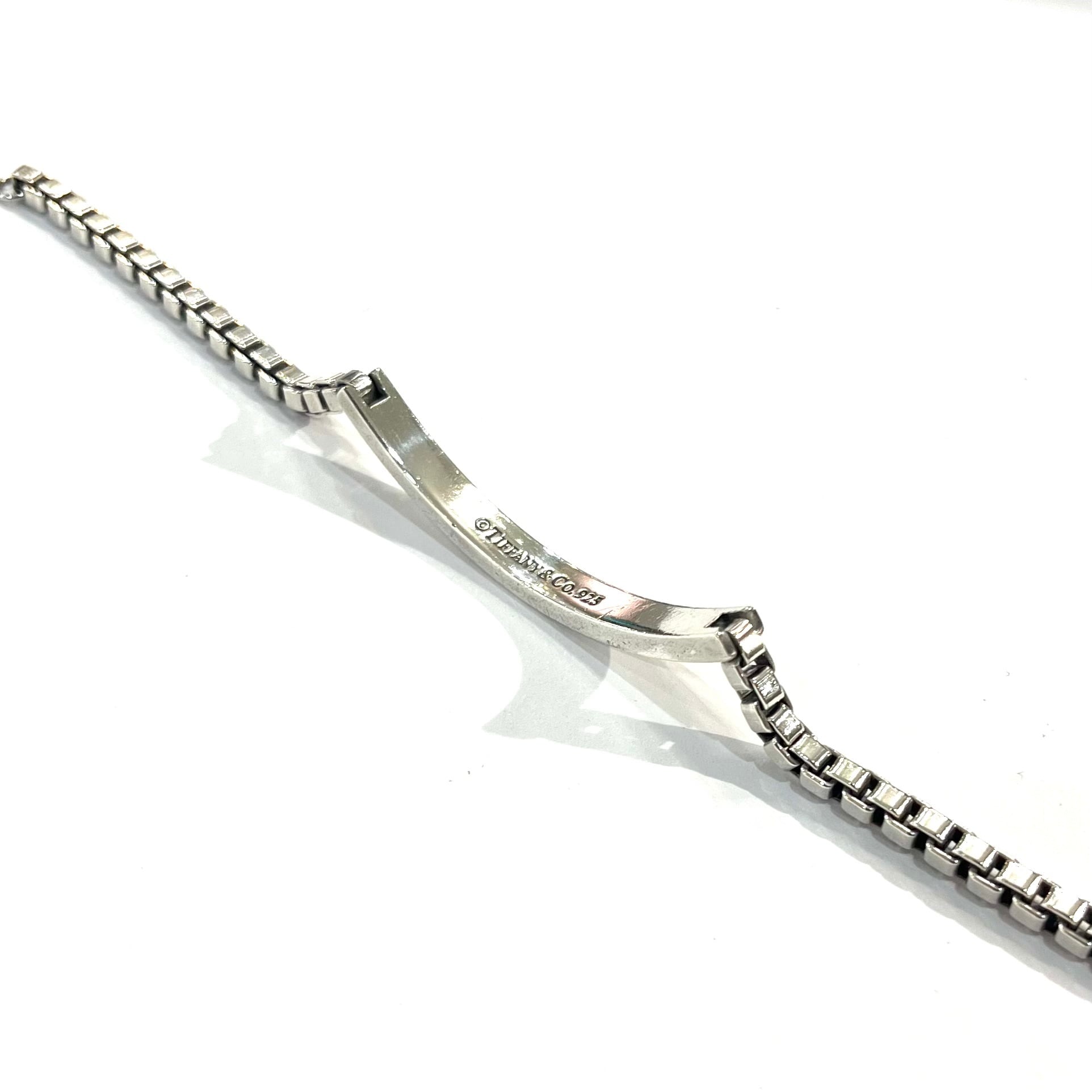 TIFFANY&CO.】2675 ティファニー ID ベネチアンチェーン ブレスレット
