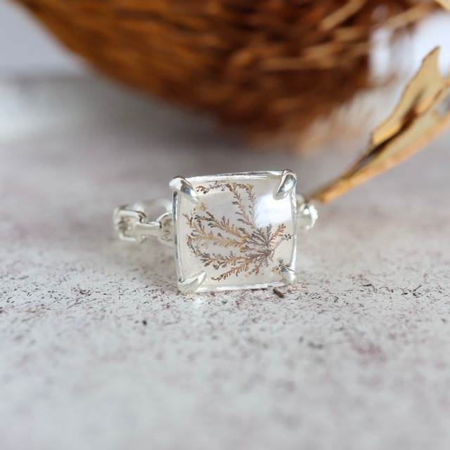 Dendritic Quartz　デンドリティッククォーツ リング