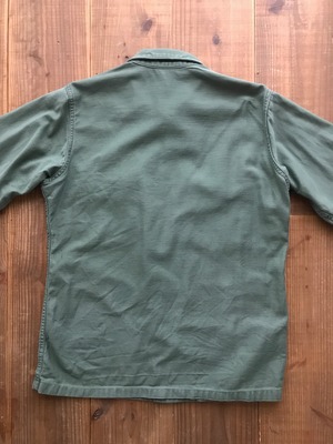 69's U.S.ARMY ユーティリティシャツ OG-107 表記(15 1/2 × 31)　