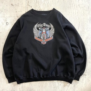 2000's BIG DOGS embroidery sweat #G798