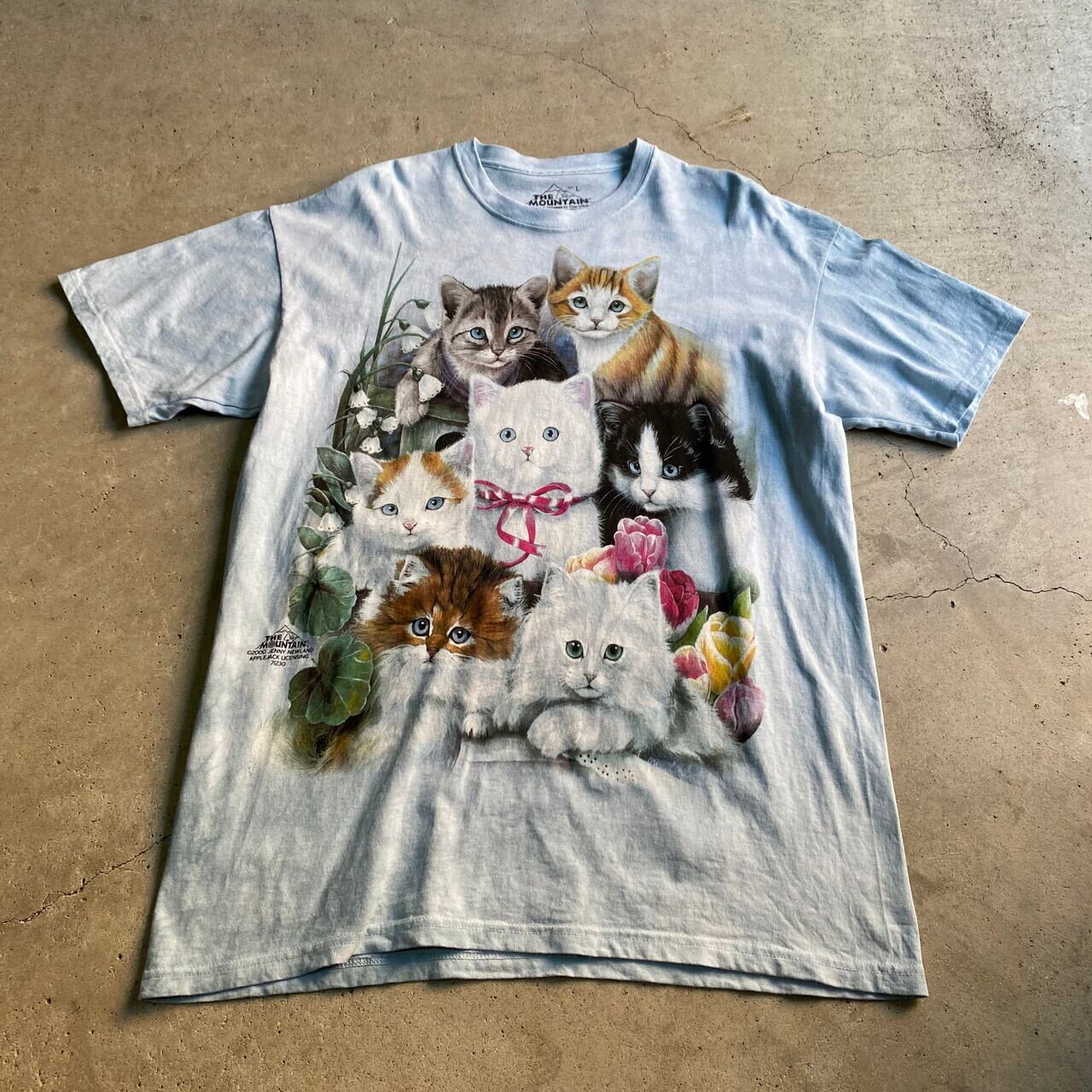 ☆新品未使用☆ ❤️❤️ 長袖tシャツボクシング猫白 サイズ L Tシャツ