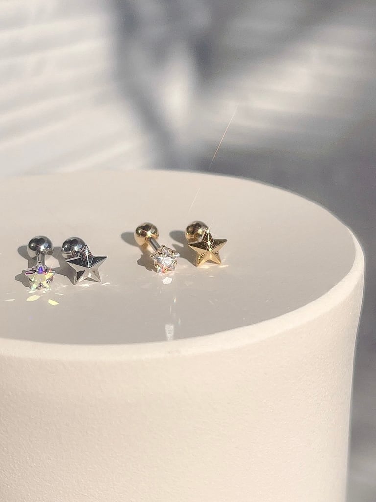 【お得セット】Twinkle star 2 set (金属アレルギー対応)