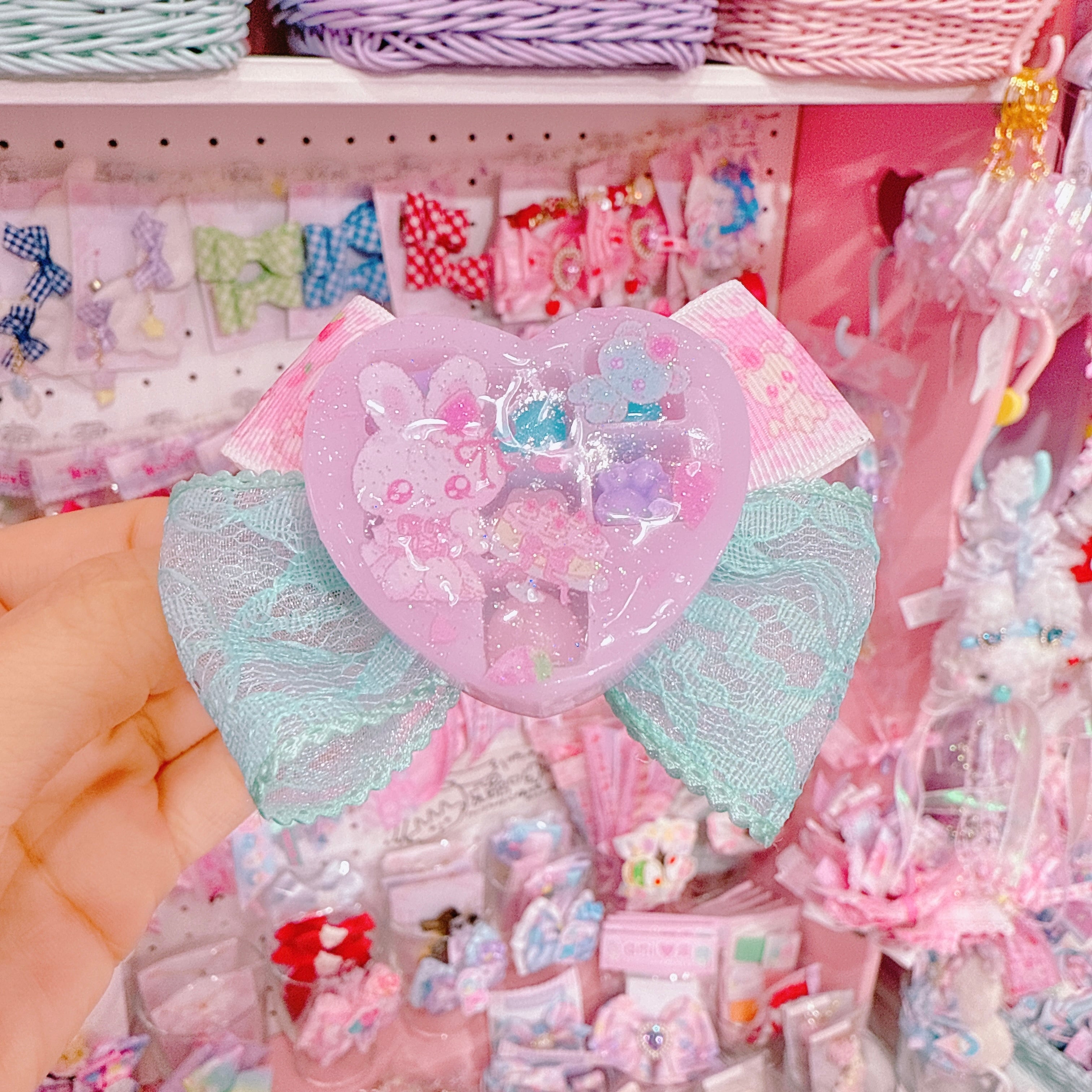 【R37】36-3ヘアクリップ(B品)