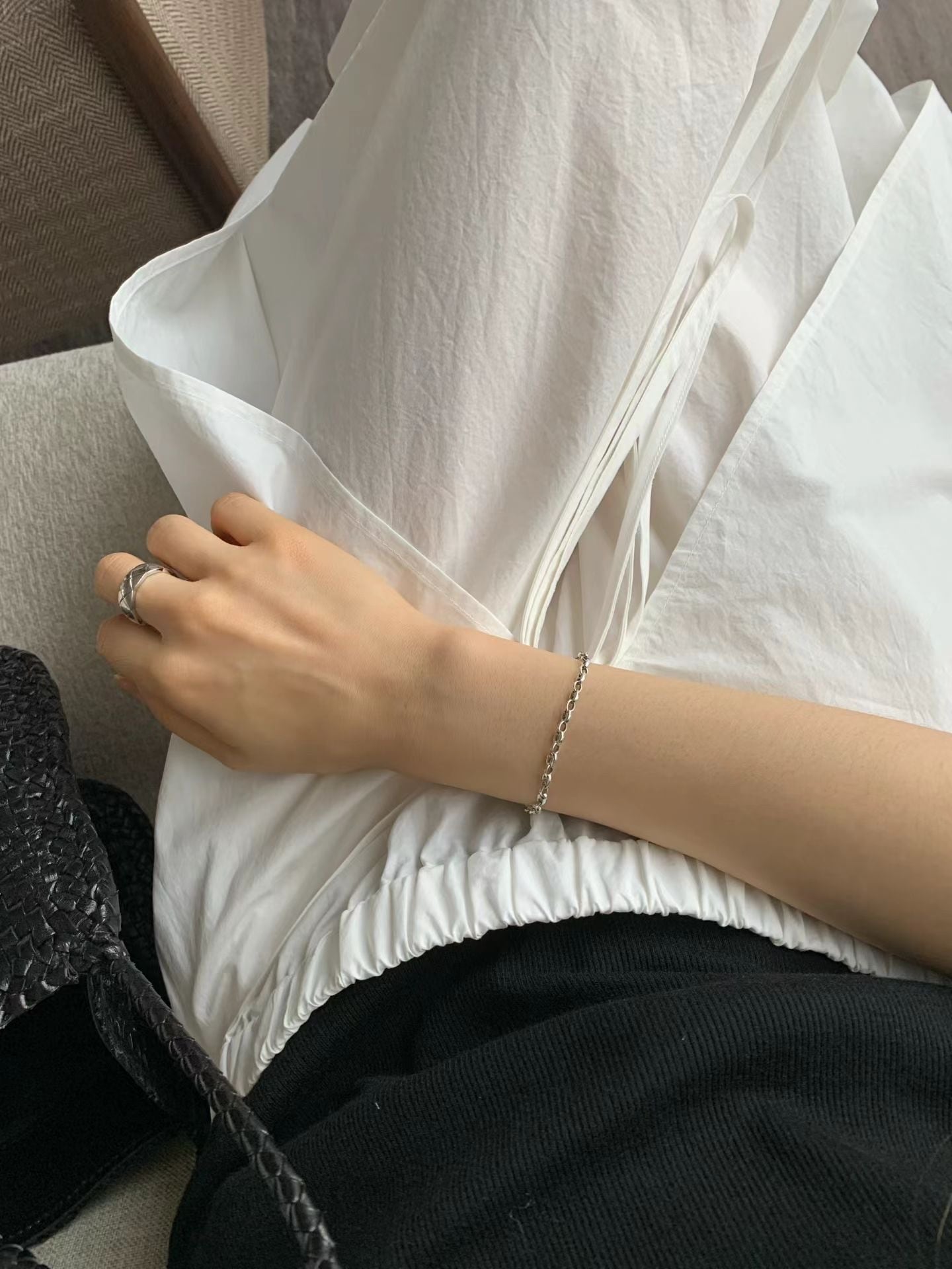 (予約) ounce / Slit Wrap skirt