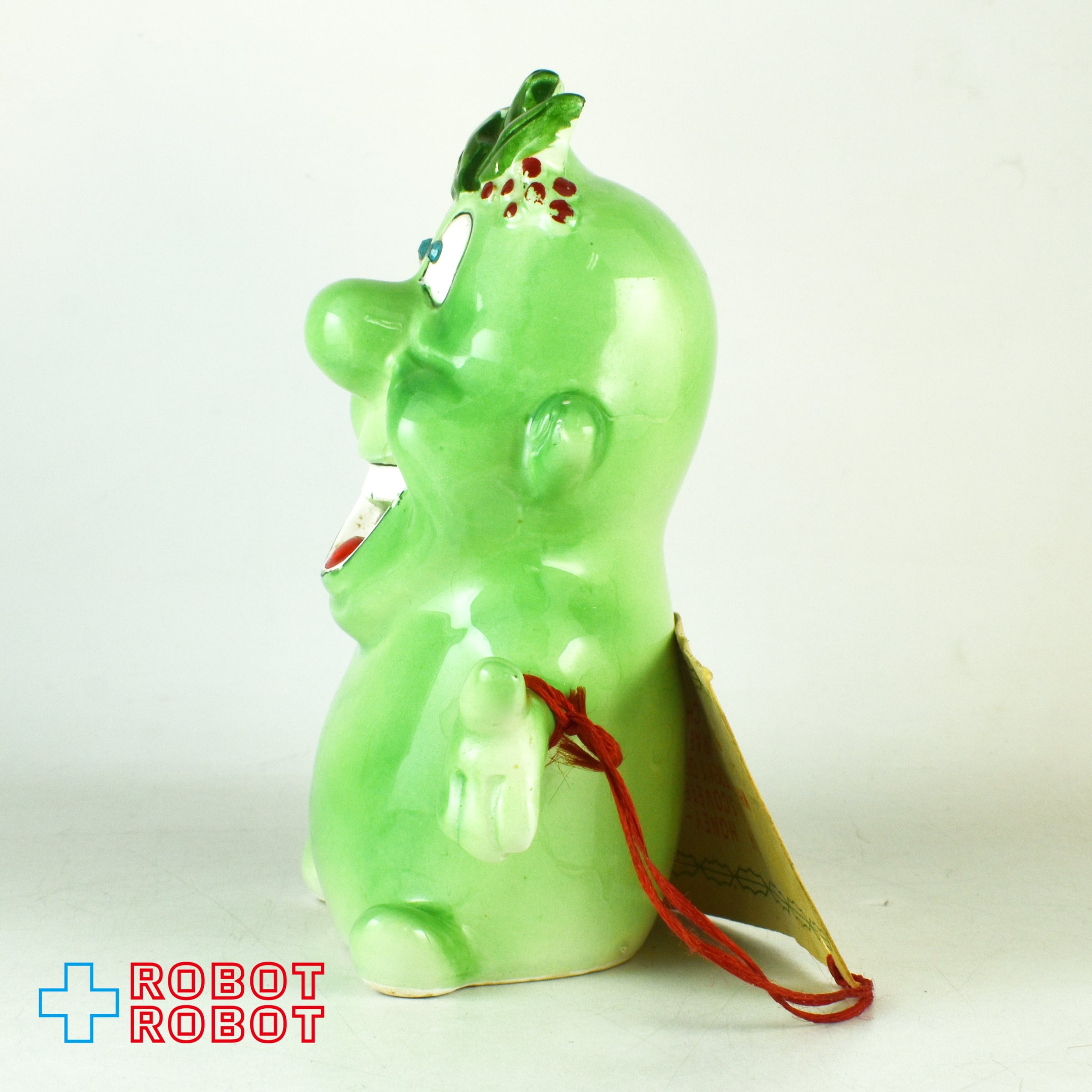 クレイス社 サイコセラミック 両手を広げ笑顔の緑のおっさん 1960年代