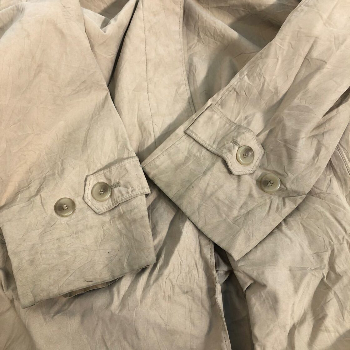 LONDON FOG トレンチ コート レディース XL ベージュ ロンドンフォグ 