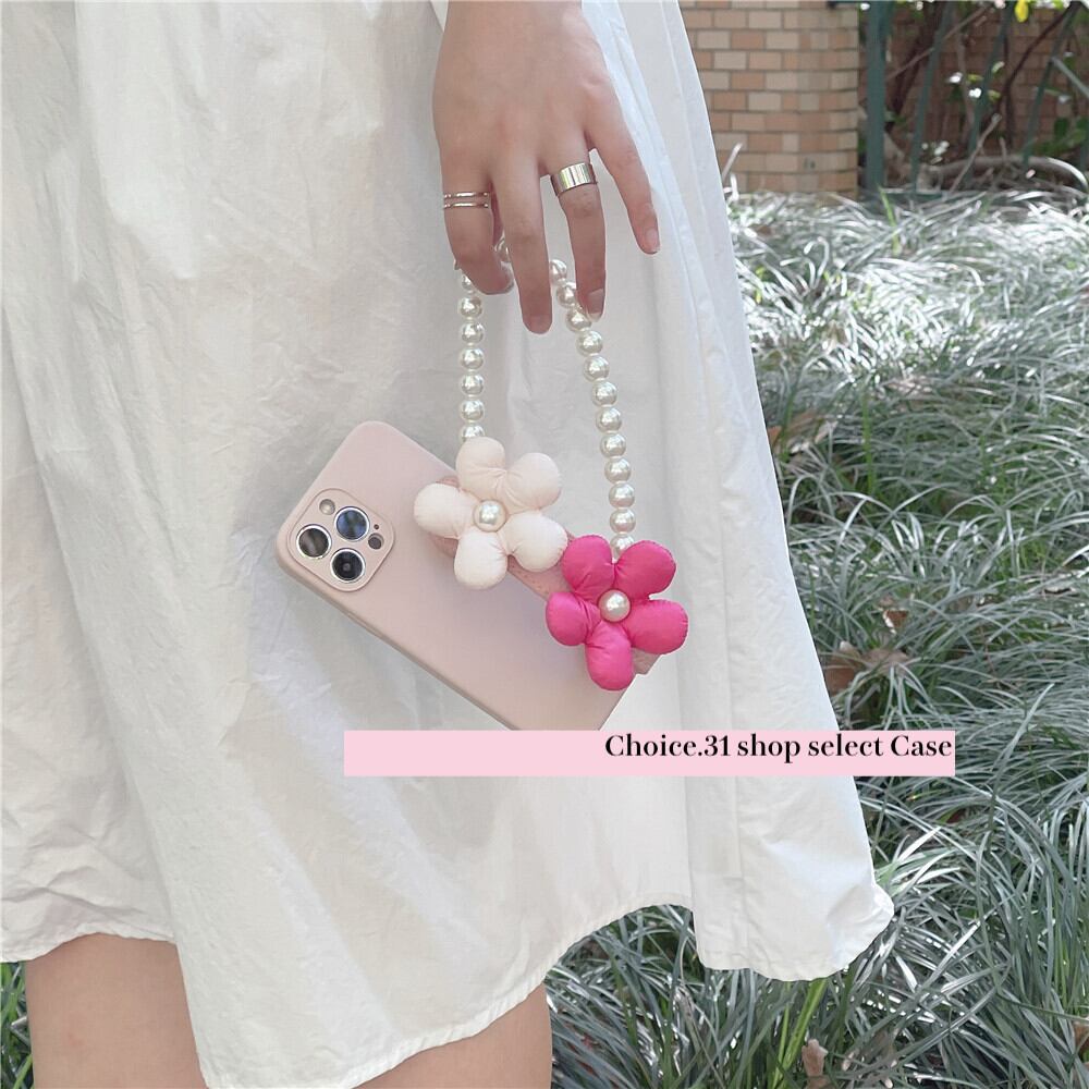 フラワーモチーフ ベルト付き パール チェーン Iphoneケース 韓国 スマホケース Choice 31 レディースファッション通販 フラワーモチーフ ベルト付き パール チェーン Iphoneケース 韓国 スマホケース Choice 31 レディースファッション通販