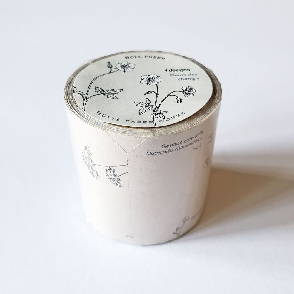 ヨハク 透明ロールシール セレクト 40mm P-008 | hacohalu 紙雑貨