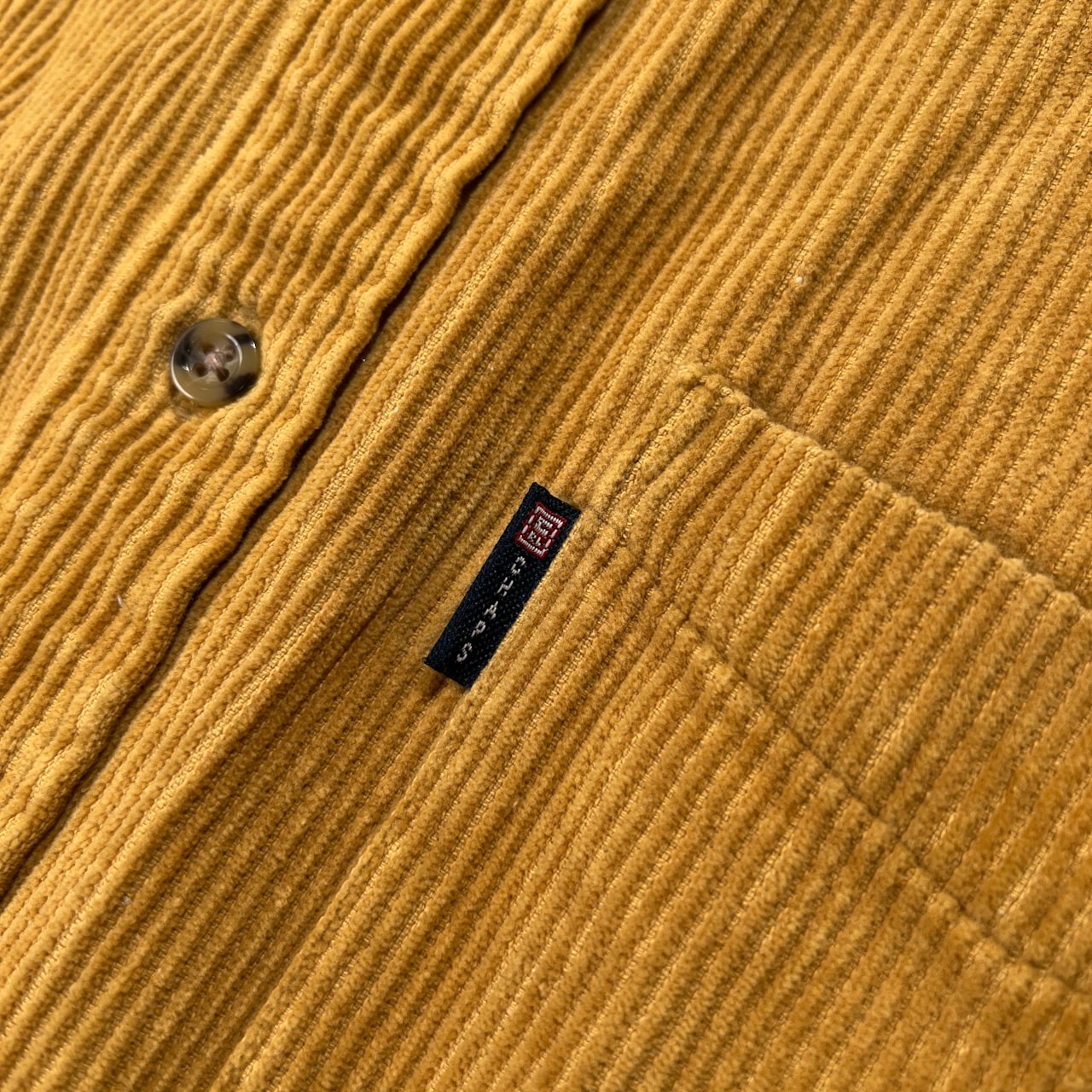 CHAPS RALPH LAUREN チャップス ラルフローレン BD コーデュロイ 長袖シャツ サイズ M /ビンテージ/日登美/マスタード系