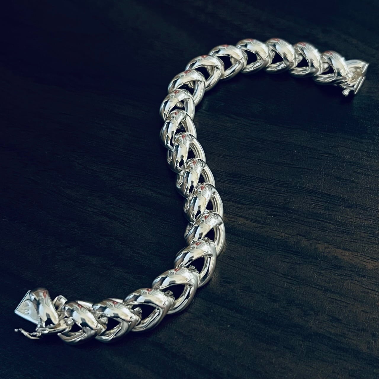 VINTAGE HERMES Eloise Bracelet Sterling Silver VINTAGE HERMES Eloise Bracelet Sterling Silver