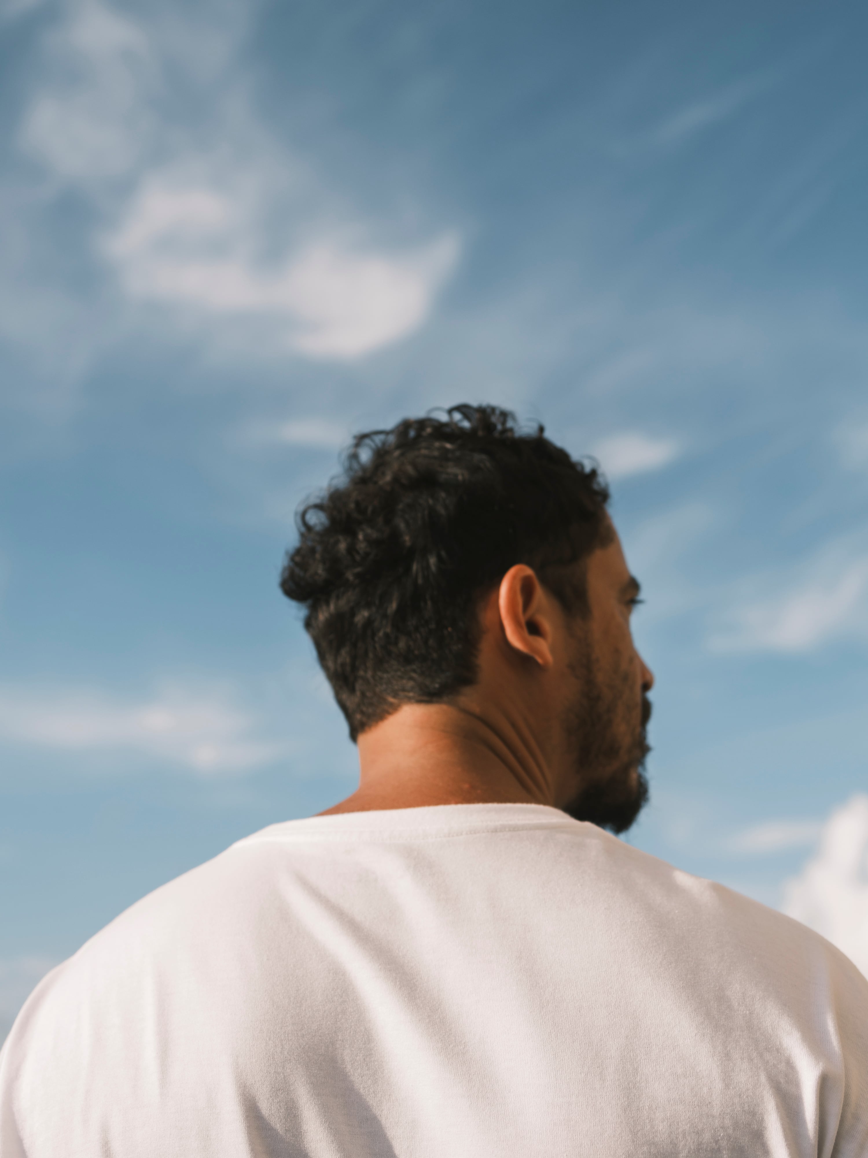 BRD BASIC LONG SLEEVE TEE / WHITE | broader