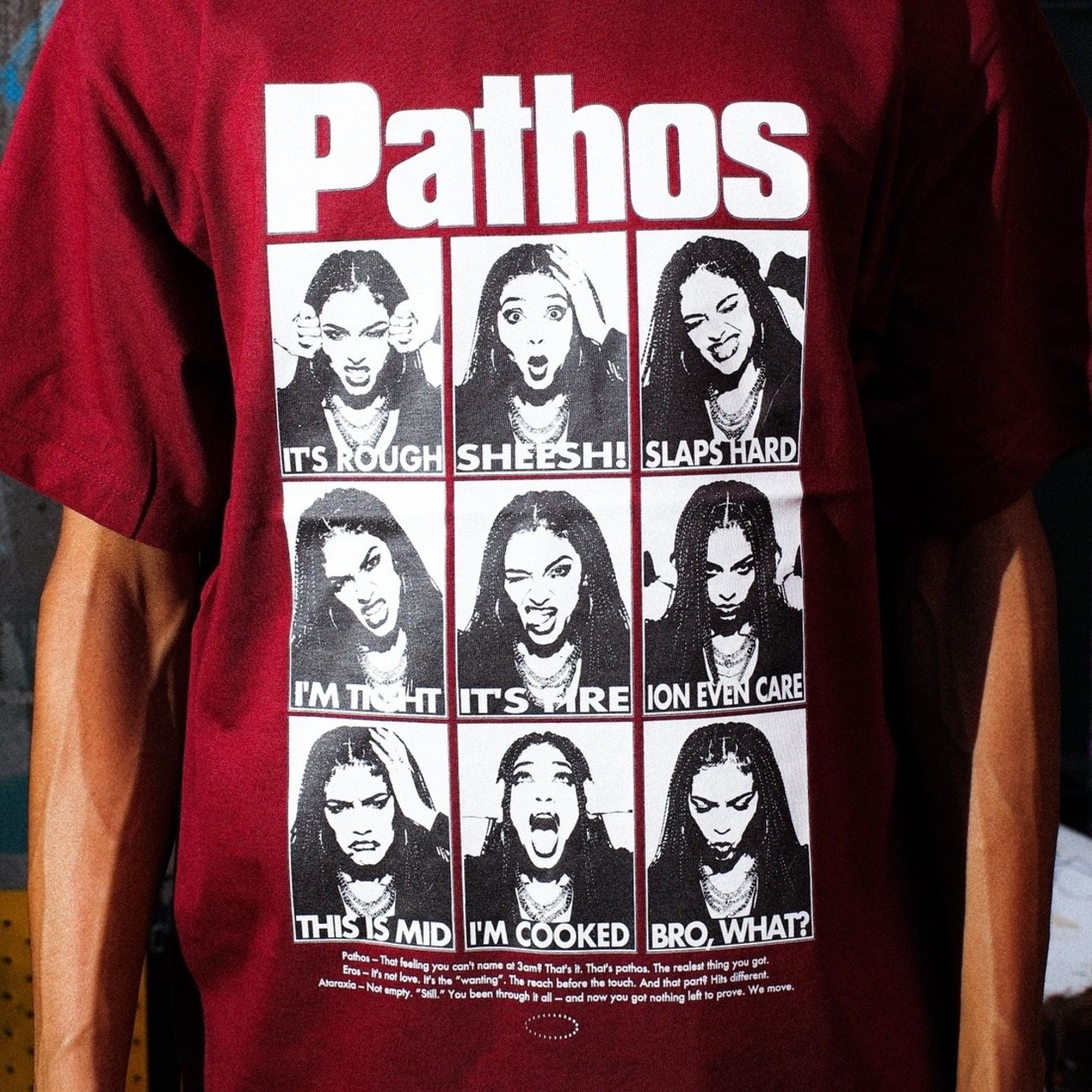 PATHOS PREMIUM COTTON BOX TEE