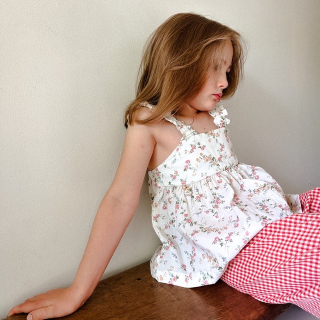 Home Brand / Ballet Top in Flowers