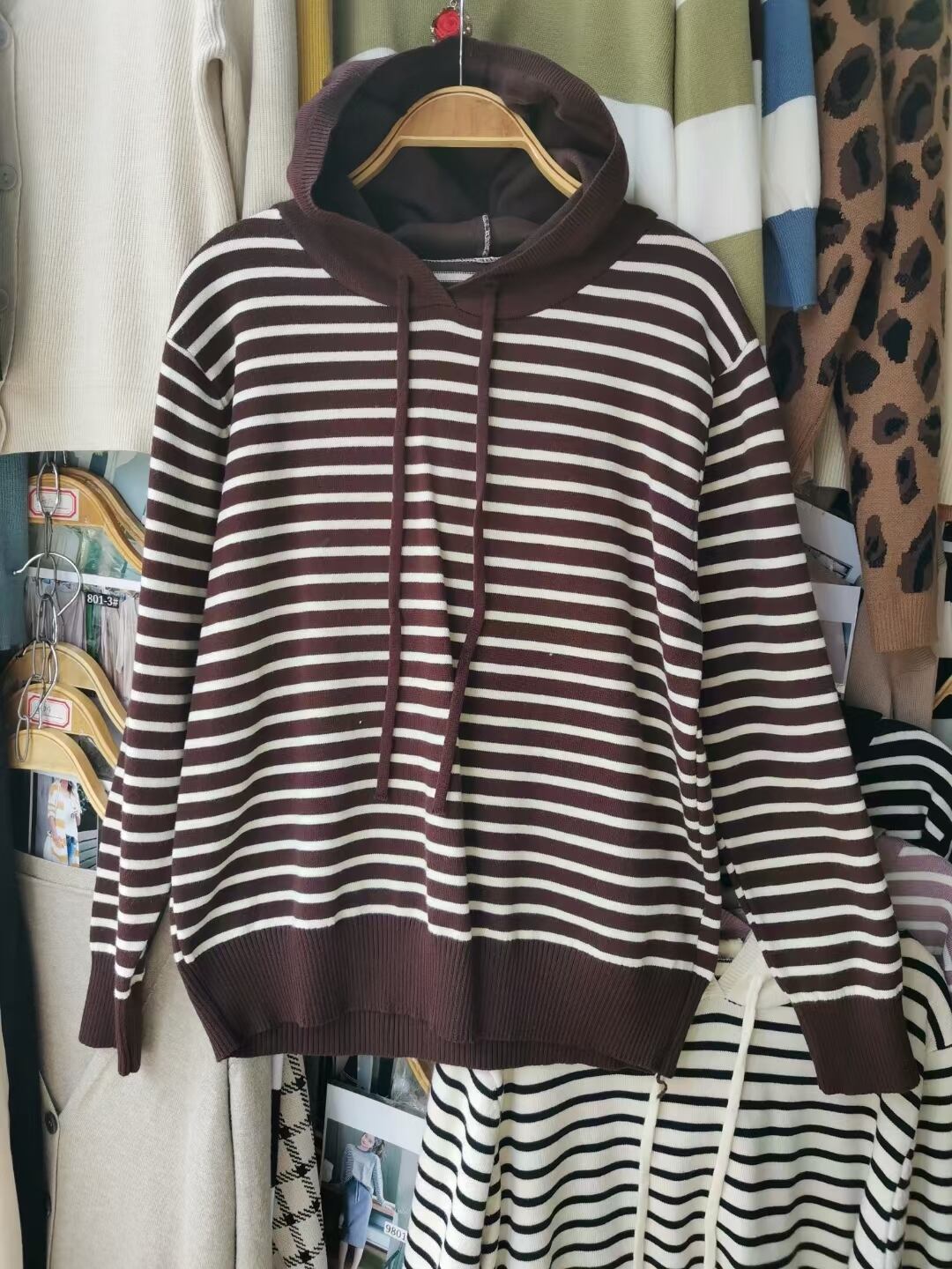 ボーダーパーカー　AJ−12541-1022