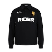 VINTAGE ストリート RIDERポロロングTシャツ T2217