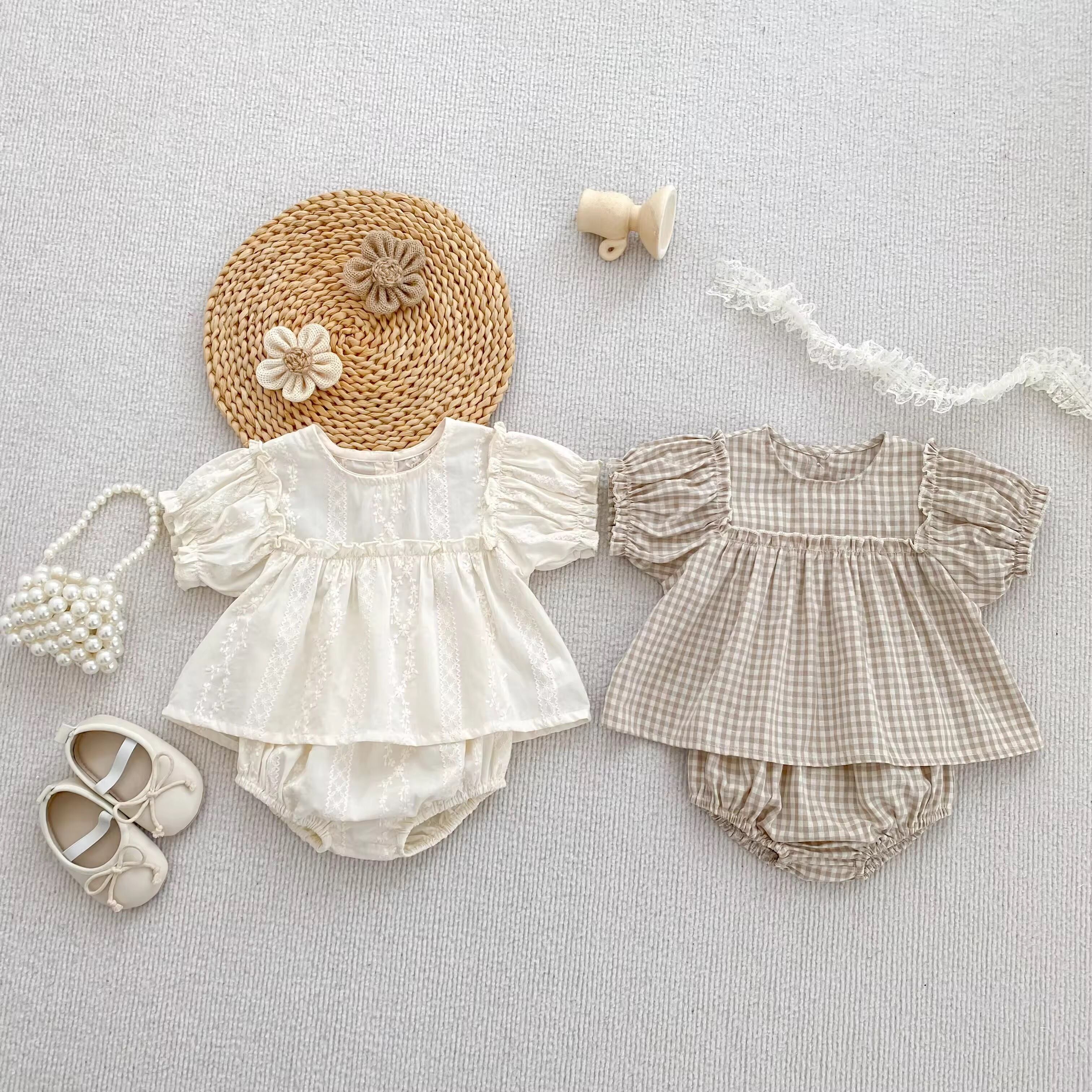 パフスリーブブルマセットアップ