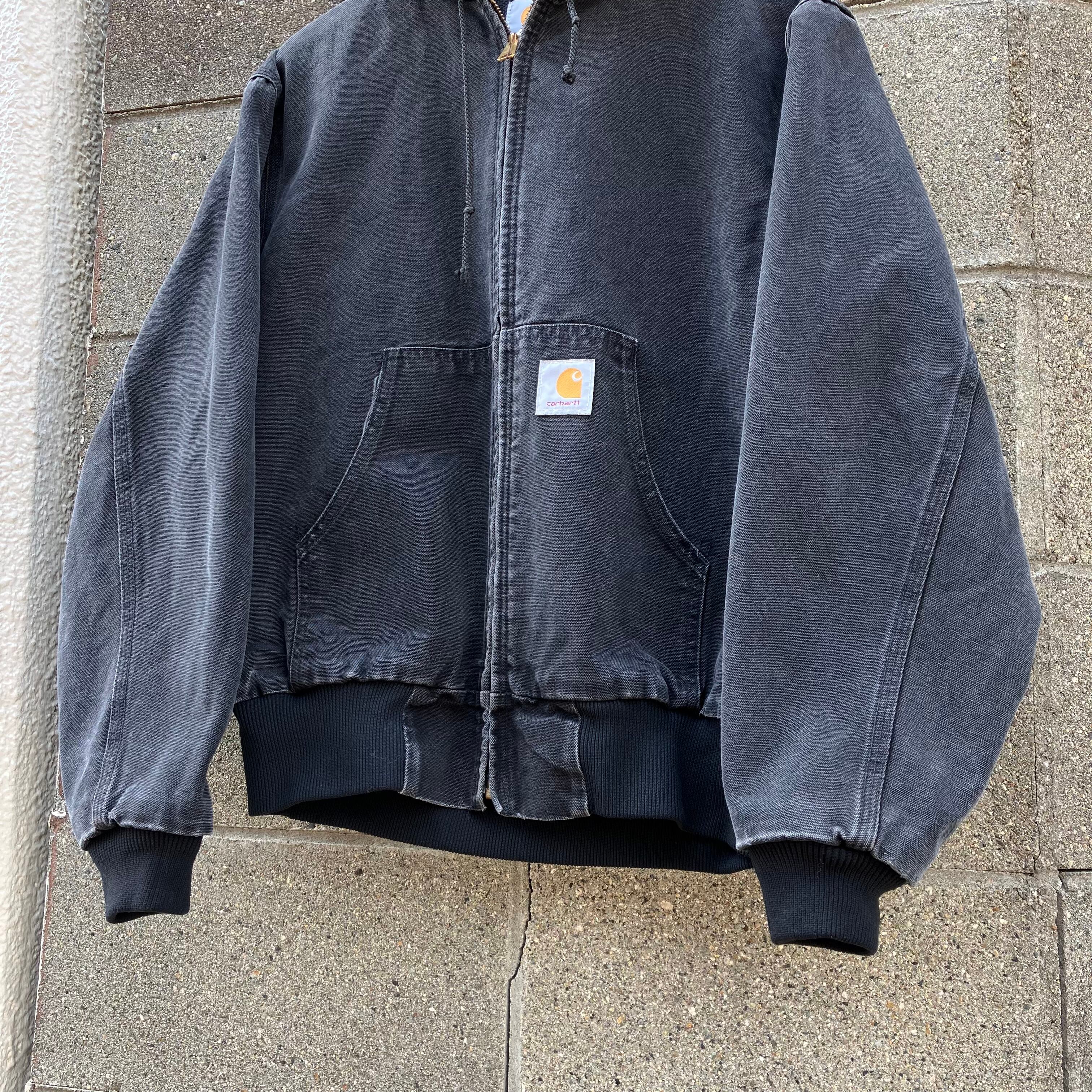 Carhartt】カーハートモスグリーンアクティブジャケット 90s古着襤褸-