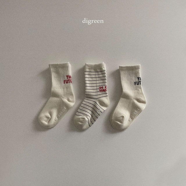 【予約】digreen Future socks set