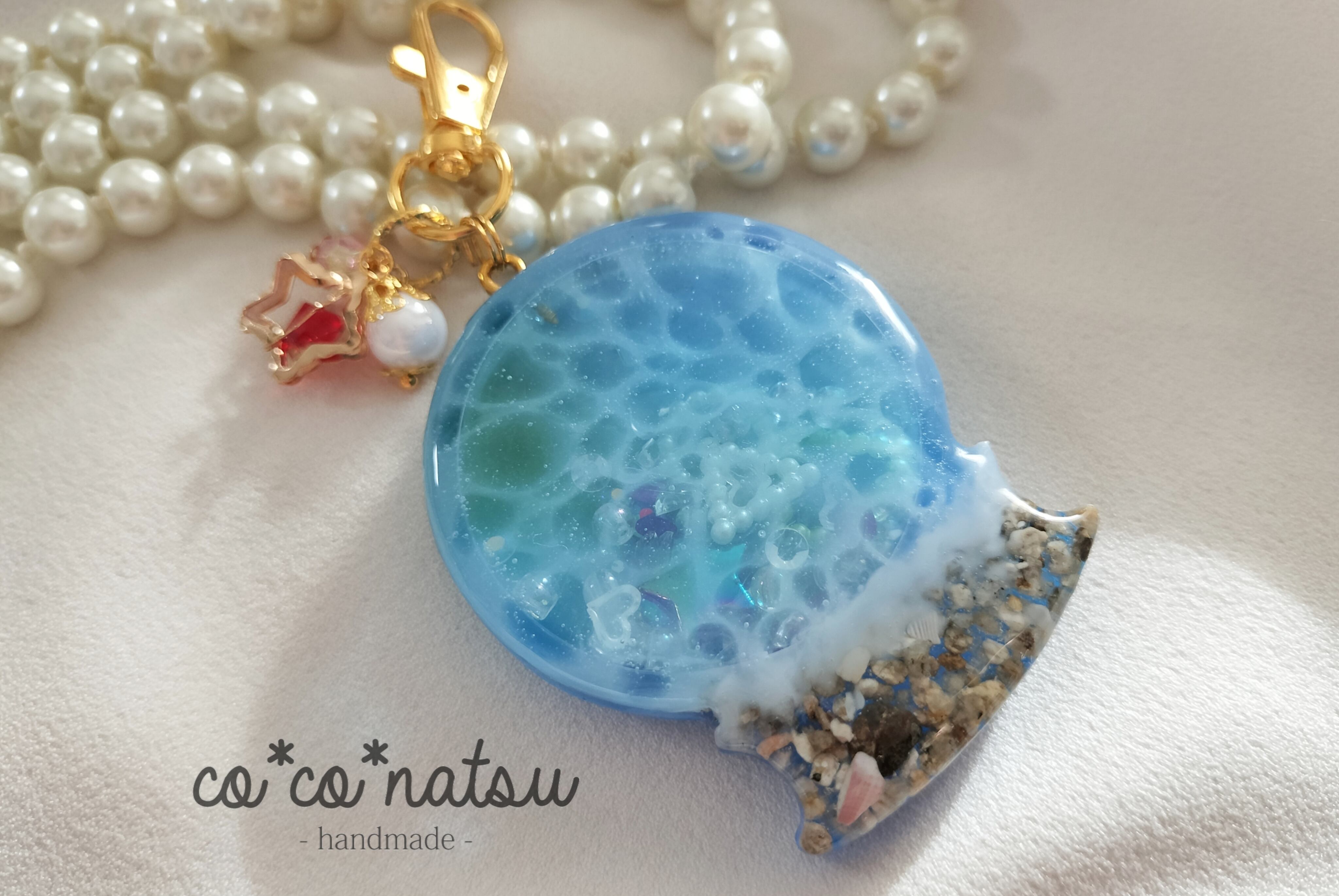 natsu.様ご確認用ページ レジンで写真チャーム オーダー品