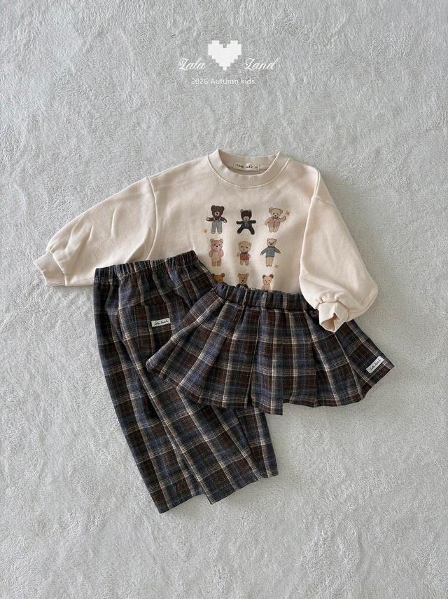 《予約》送料無料【lalaland】Lala Bear Sweatshirt