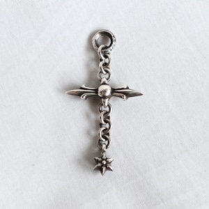 CHROME HEARTS ROLY CROSS SILVER925 CHARM
