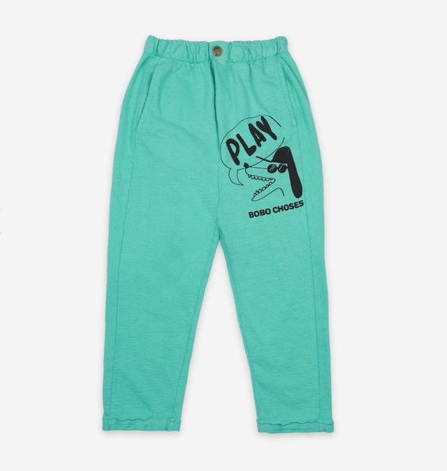 SALE!!【Bobo Choses】ボボショーズ　Dog Play Fleece Pants 海外子供服 パンツ　ジャージ