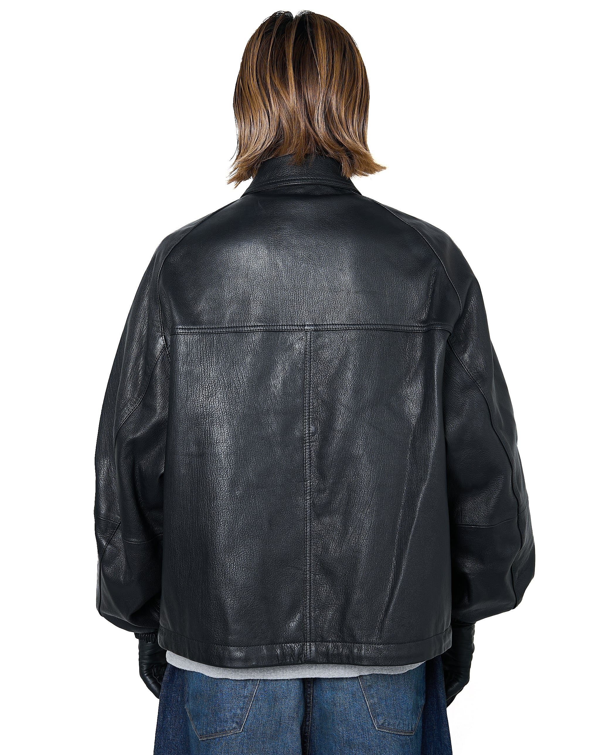 refomed×ccu refomed / CCU LEATHER FORMAN JACKET -BLACK-｜aIbn公式通販